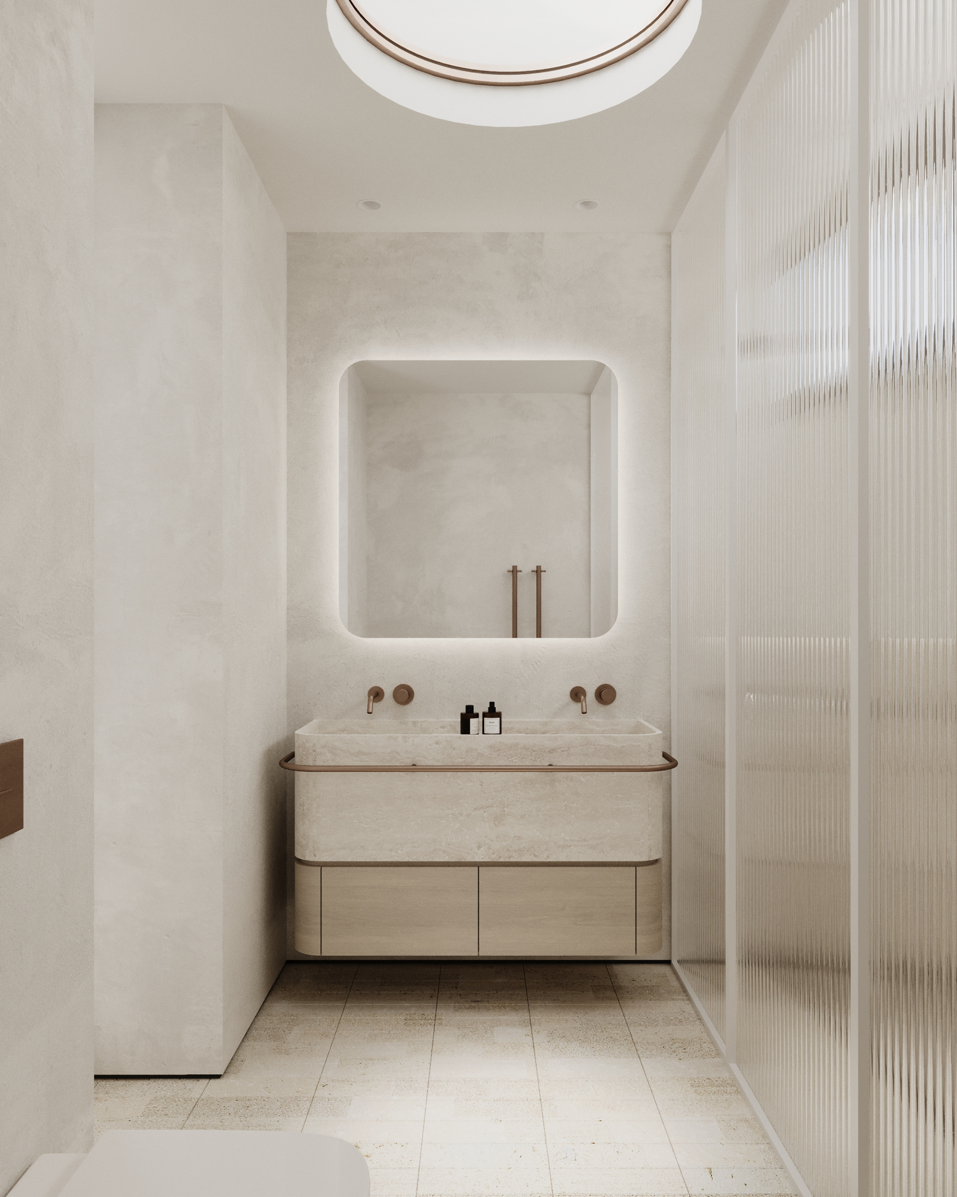 Calm Minimalism（宁静简约风）复式室内可视化项目丨澳大利亚阿德莱德-22