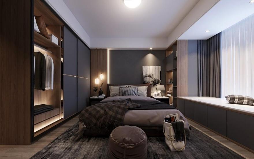 简约色彩搭配,缔造温馨宜居空间-14