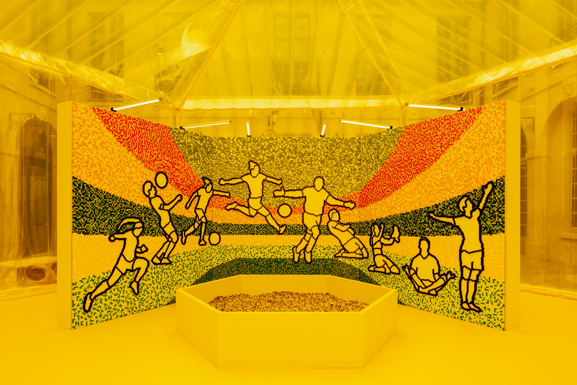 乐高巴黎足球主题快闪店丨法国巴黎丨AMO-10