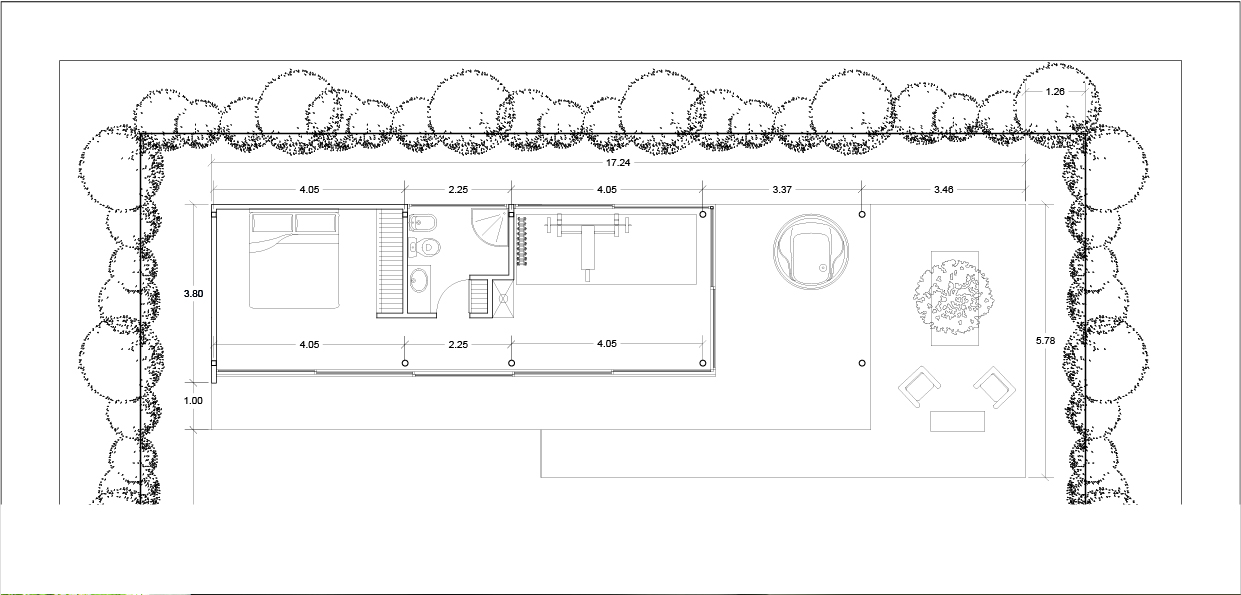 Casa modular en villa ventana-1