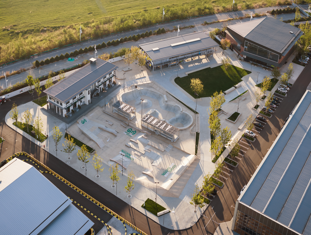 AVENUE & SON阿那亚北岸滑板公园丨中国秦皇岛丨万社设计-1