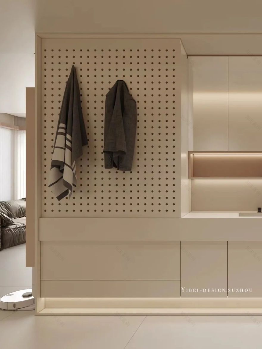 极简暖意居所丨中国苏州丨一贝设计-8