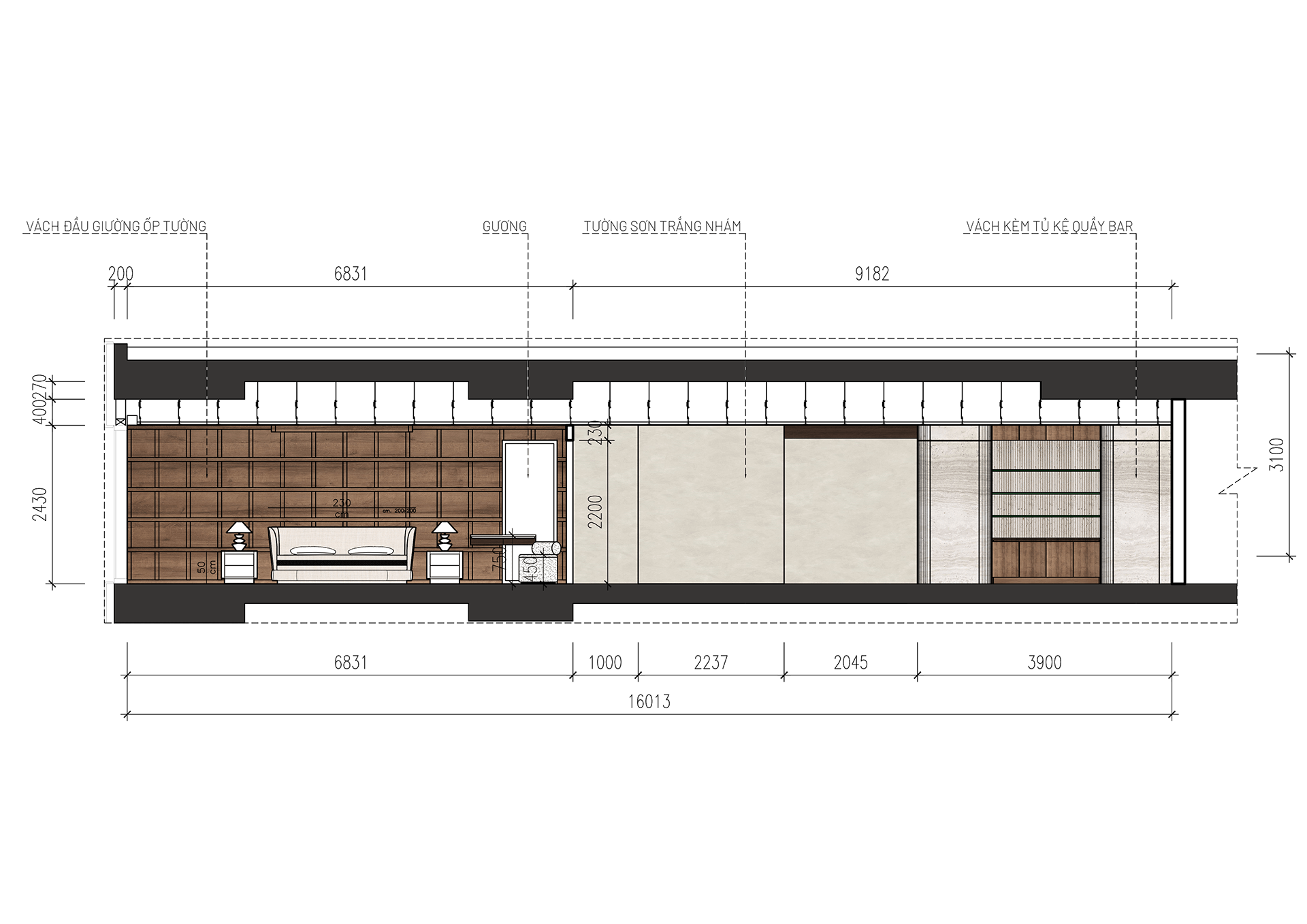 Emily 酒店套房及双人房设计丨越南-19