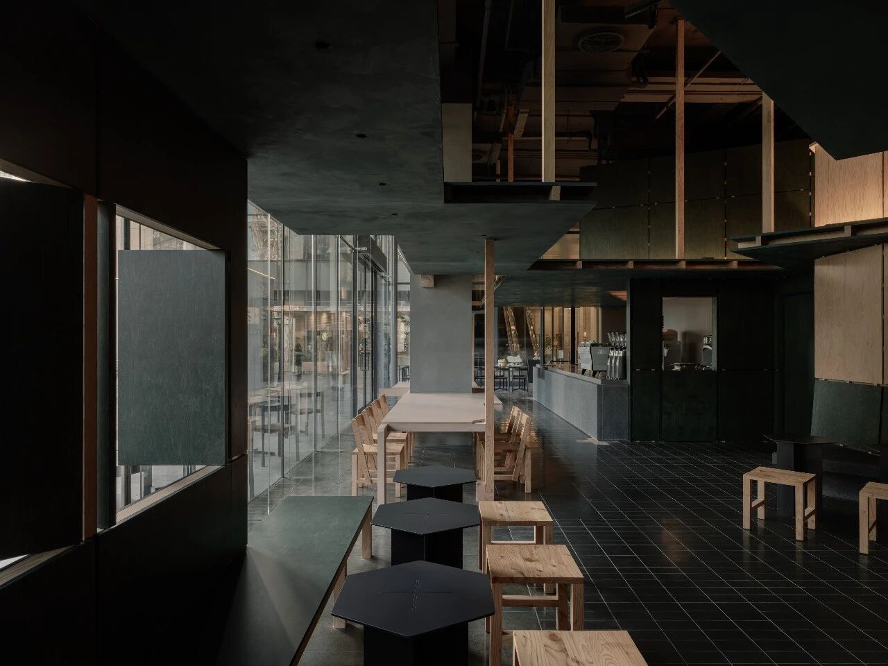 True Black咖啡吧丨印度丨NaaV Studio-112