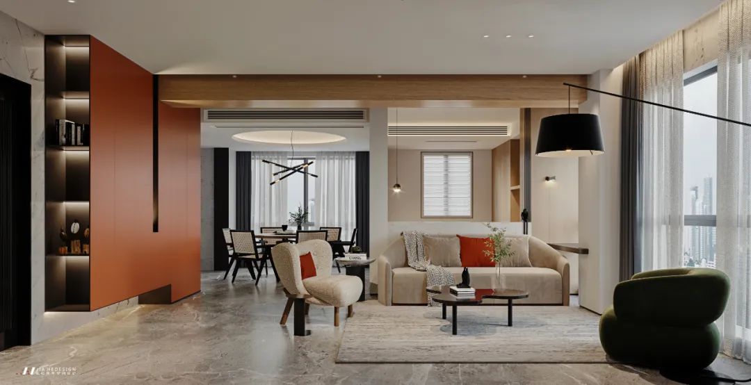 《橙意》之家,温暖都市生活-11