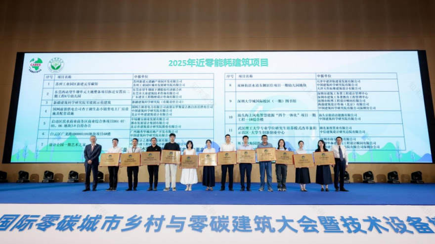 「品牌西南院」亮相国际零碳大会!公司设计项目获评 “零能耗建筑” 称号!-3