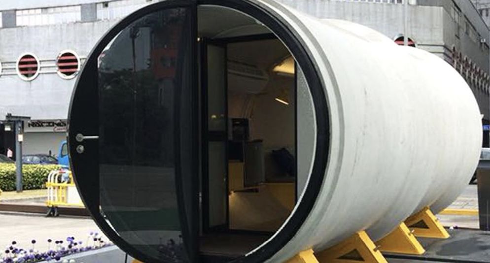 为了香港穷人不再蜗居，他们用水泥管做成了公寓-42