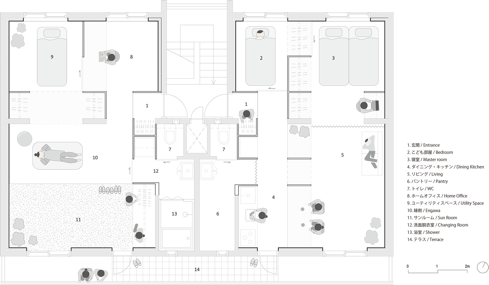 Omoya and Hanare 公寓丨日本丨YSLA architect-37