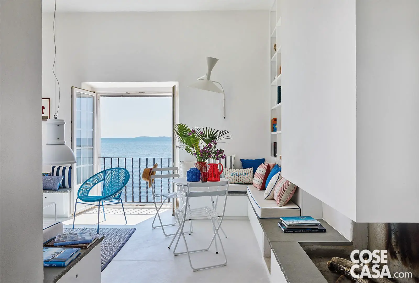 色彩斑斓的意大利海滨度假公寓-1