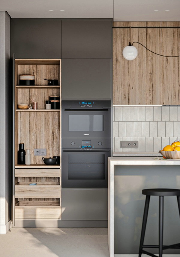 高级灰色住宅设计  既沉稳又高级！-6