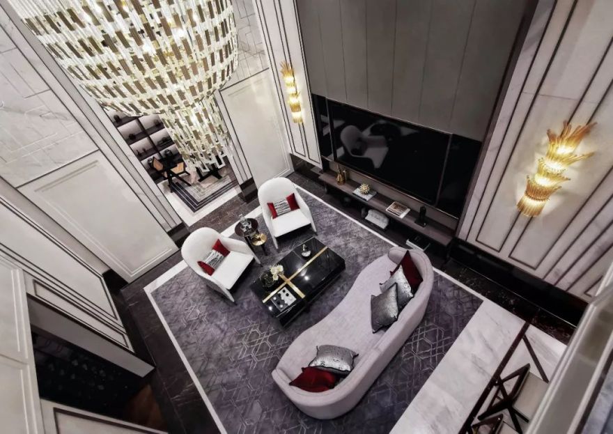 康桥府光影叠墅,东西方美学融合的典范-56