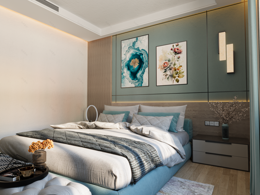 Master Bedroom Design | Simple and Beauty Space-7