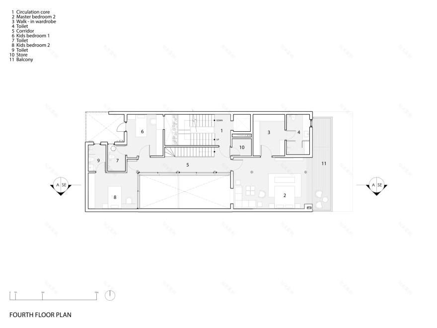 叠加式房屋丨印度新德里丨Studio Lotus-46