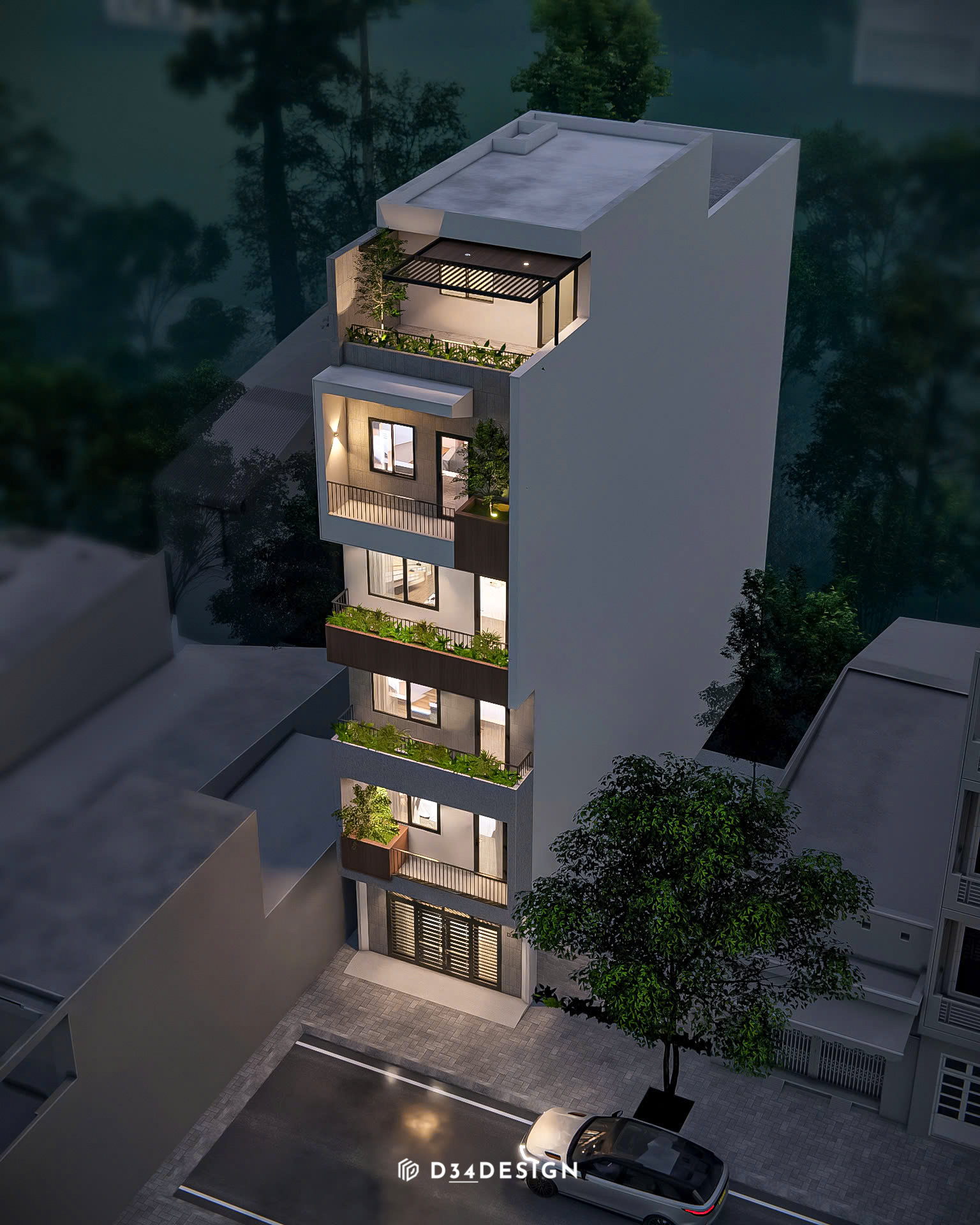 自建房丨Kiến Trúc D34-16