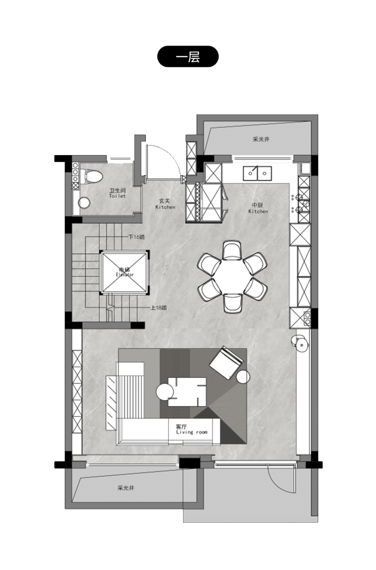 日月鉴湖雅颂排屋 185 户型丨中国绍兴丨Nancy_Fan Design-94