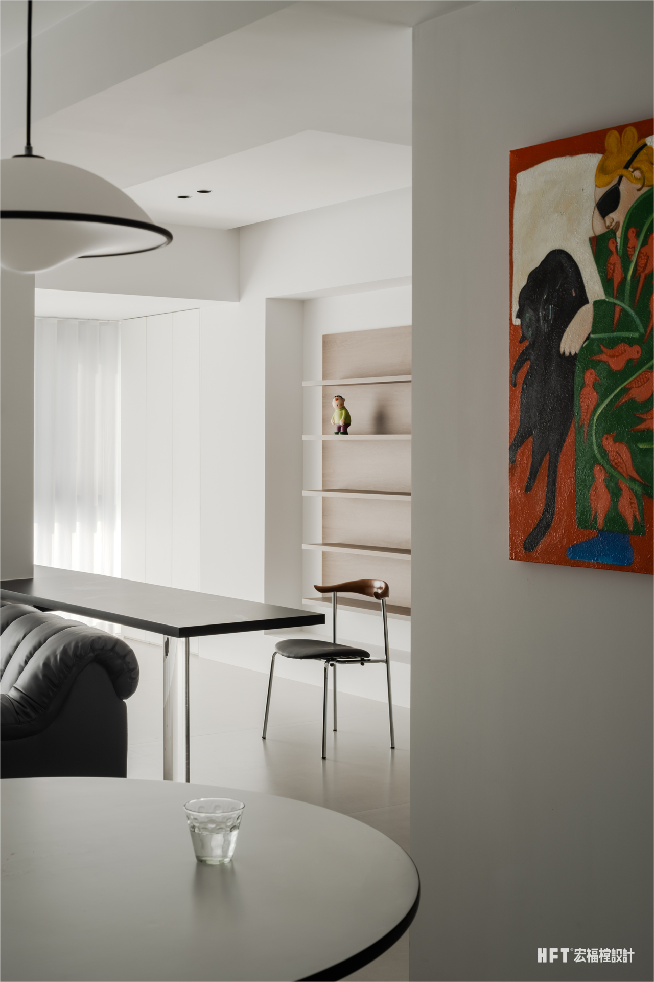 宏福樘设计 · 125㎡极简添趣,呈现多元中古摩登风貌丨中国成都-24