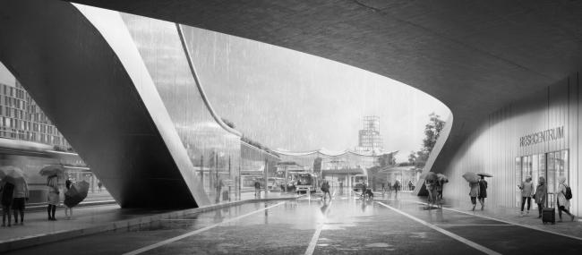 瑞典韦斯特罗斯交通枢纽项目丨BIG建筑事务所-30