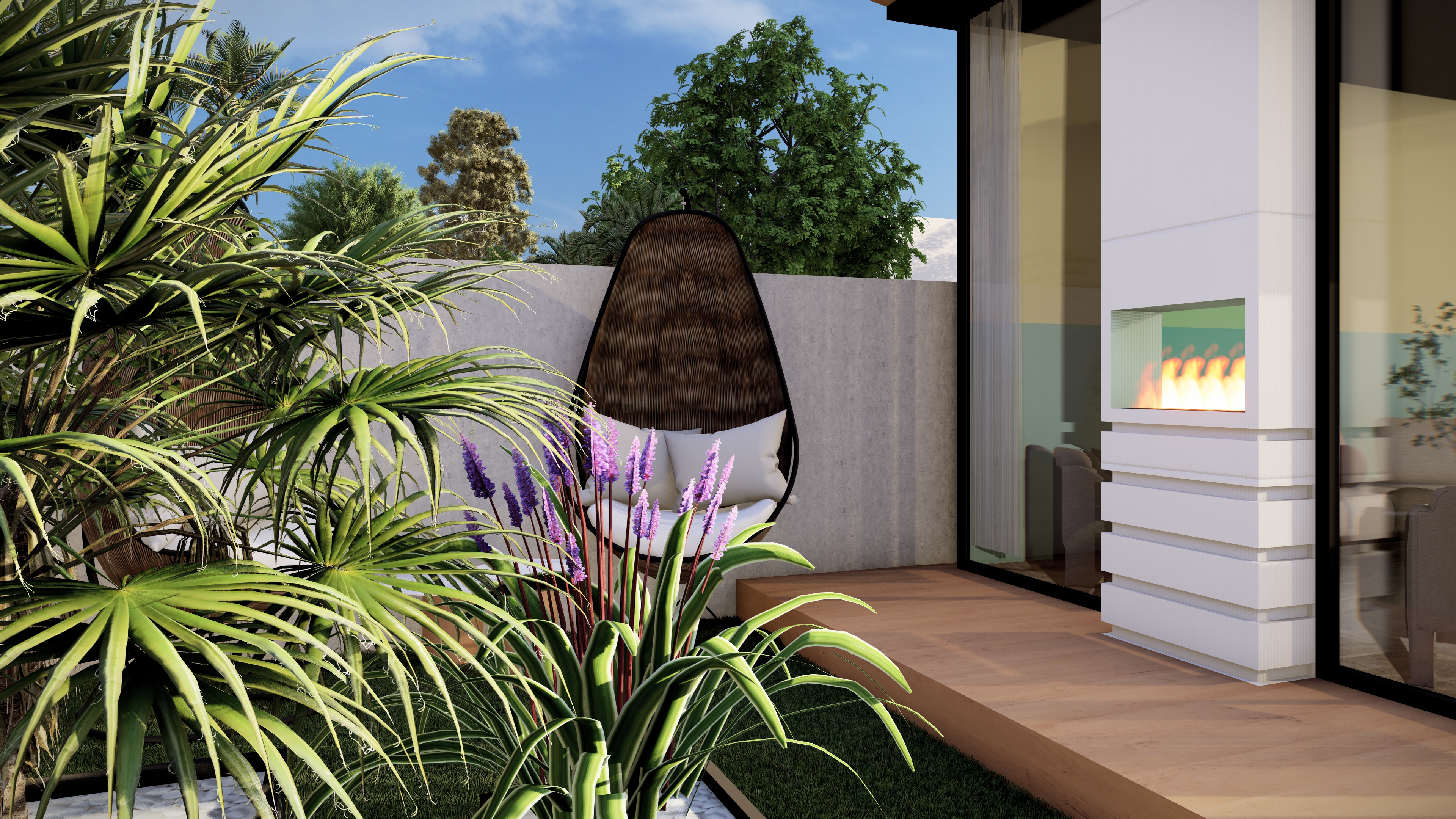 Minimalist Oasis | Modern Residential-16