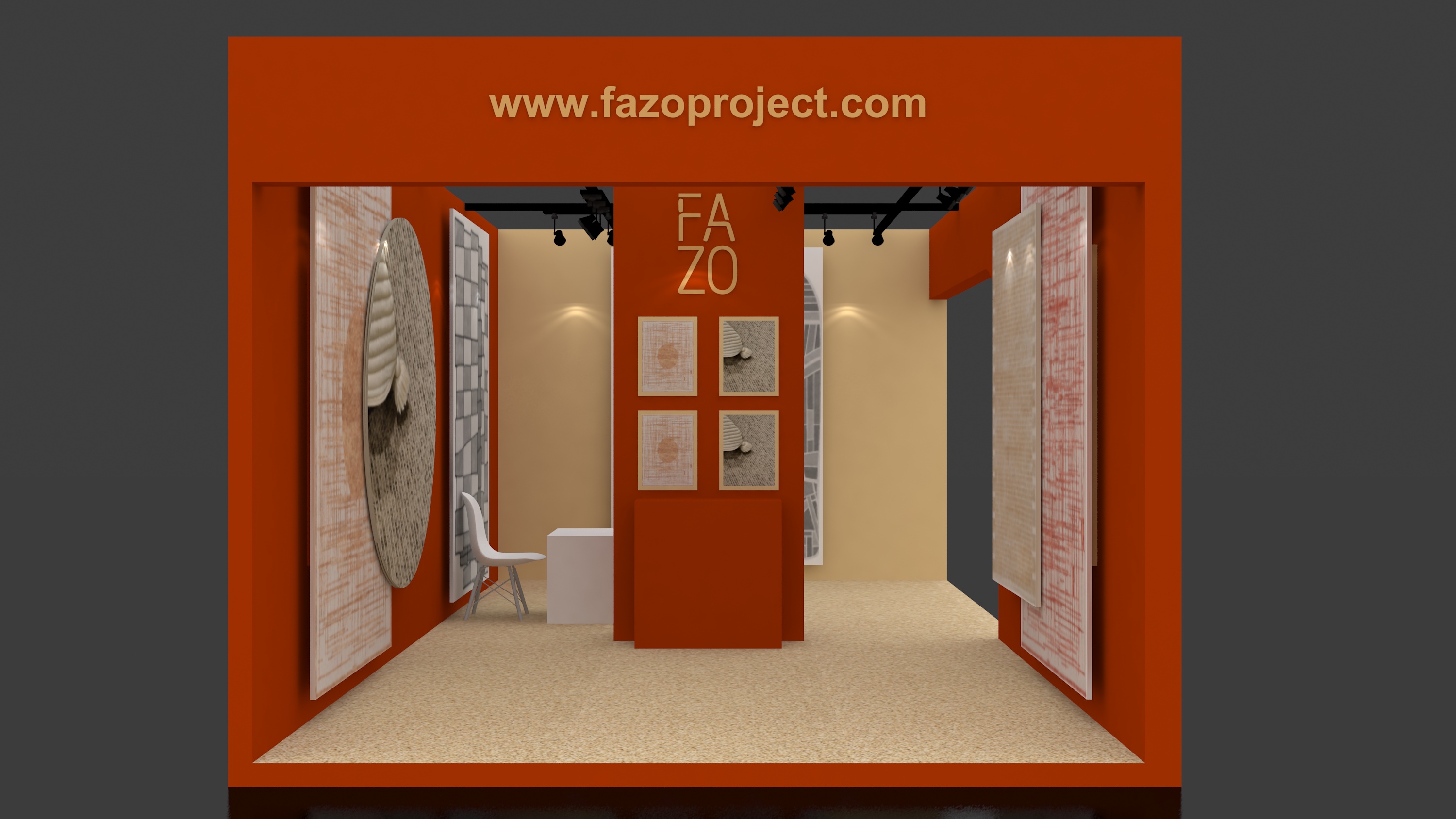 Fazo Stall 2 Side Open Exhibition-2