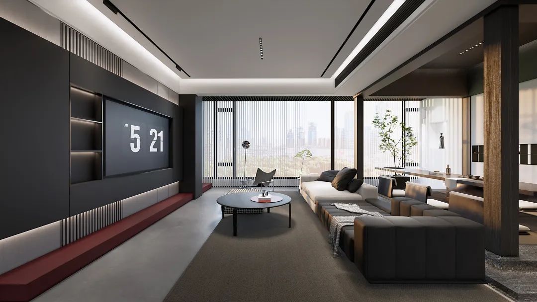 和樾府·岑寂与热烈丨中国广州丨广州简美设计-14