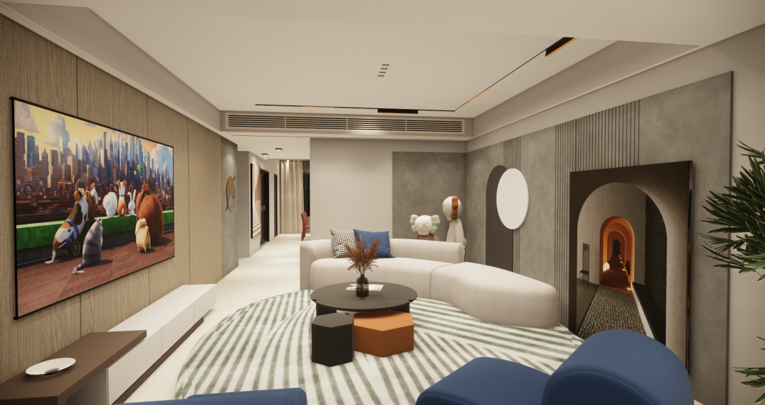 什邡世纪新城 260㎡美式家居,真实生活与设计的完美融合-73