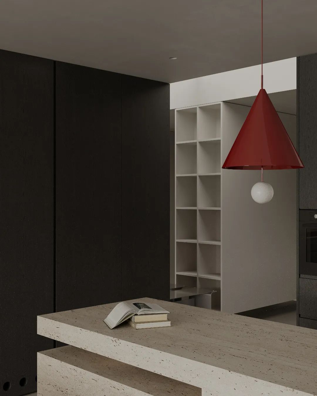 觅安 · 广西四室住宅设计丨中国广西丨隅间空间设计工作室-15