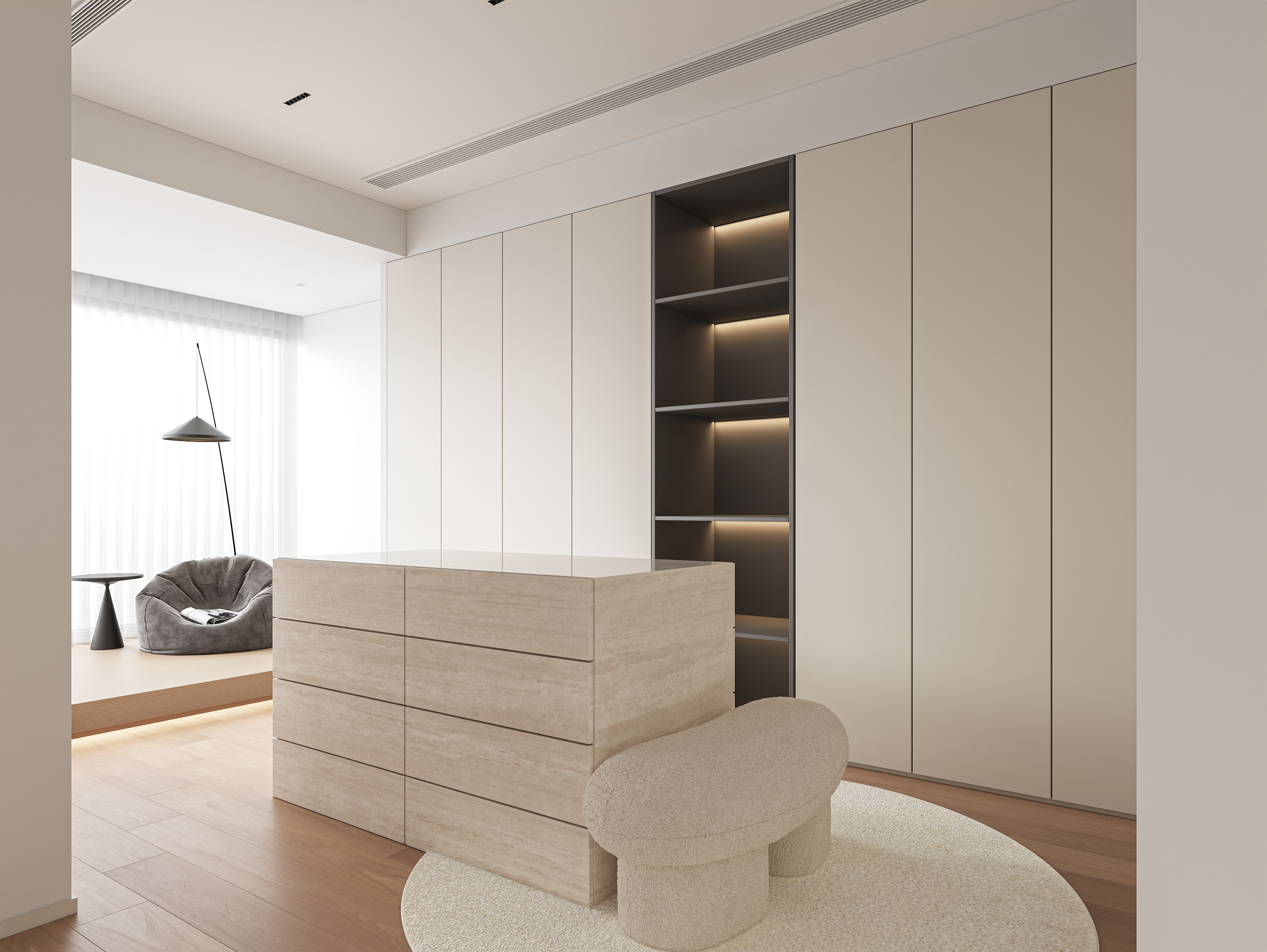 原木风平层效果图表现-15