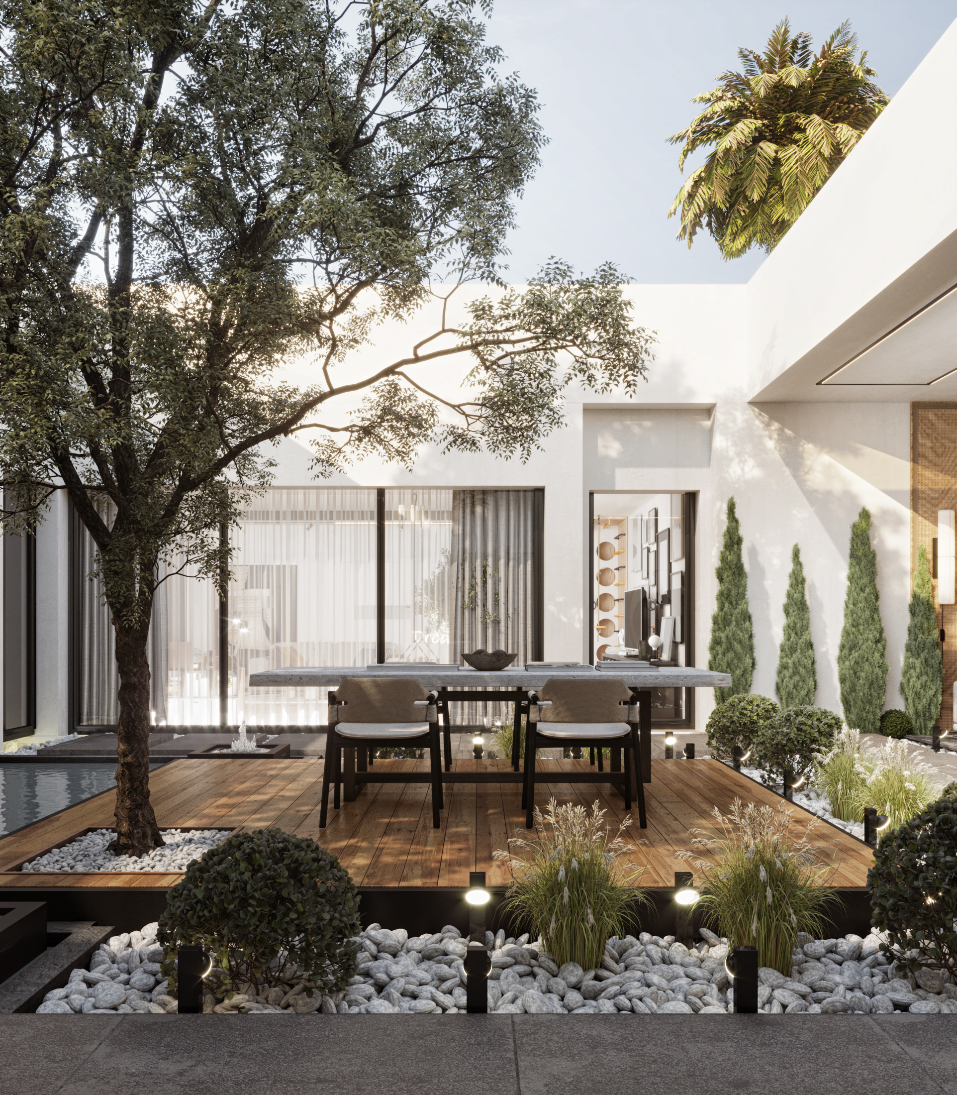 GARDIN IN PRIVATE VILLA-6