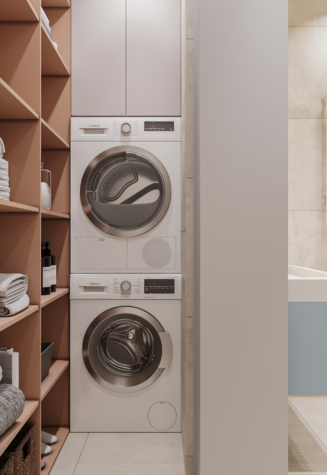 梦想中的个性化浴室与储藏室设计-5