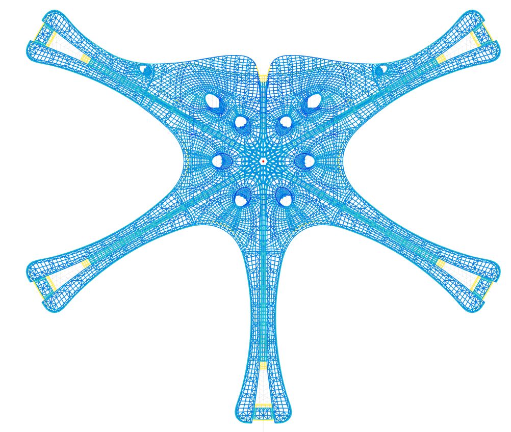 北京大兴国际机场,巨型交通枢纽的室内设计魅力-34