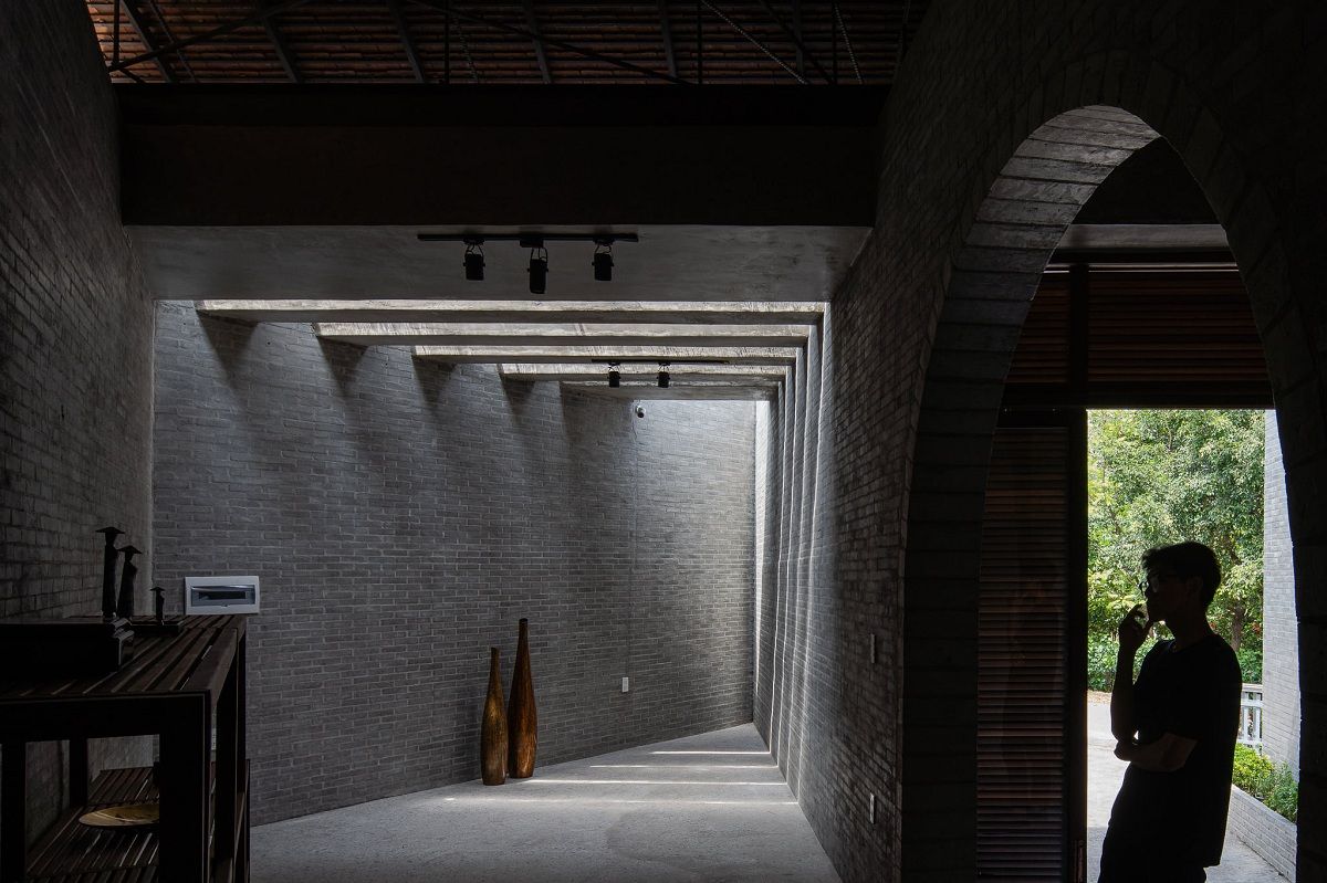 新旧融合的越南传统音乐工作室-45