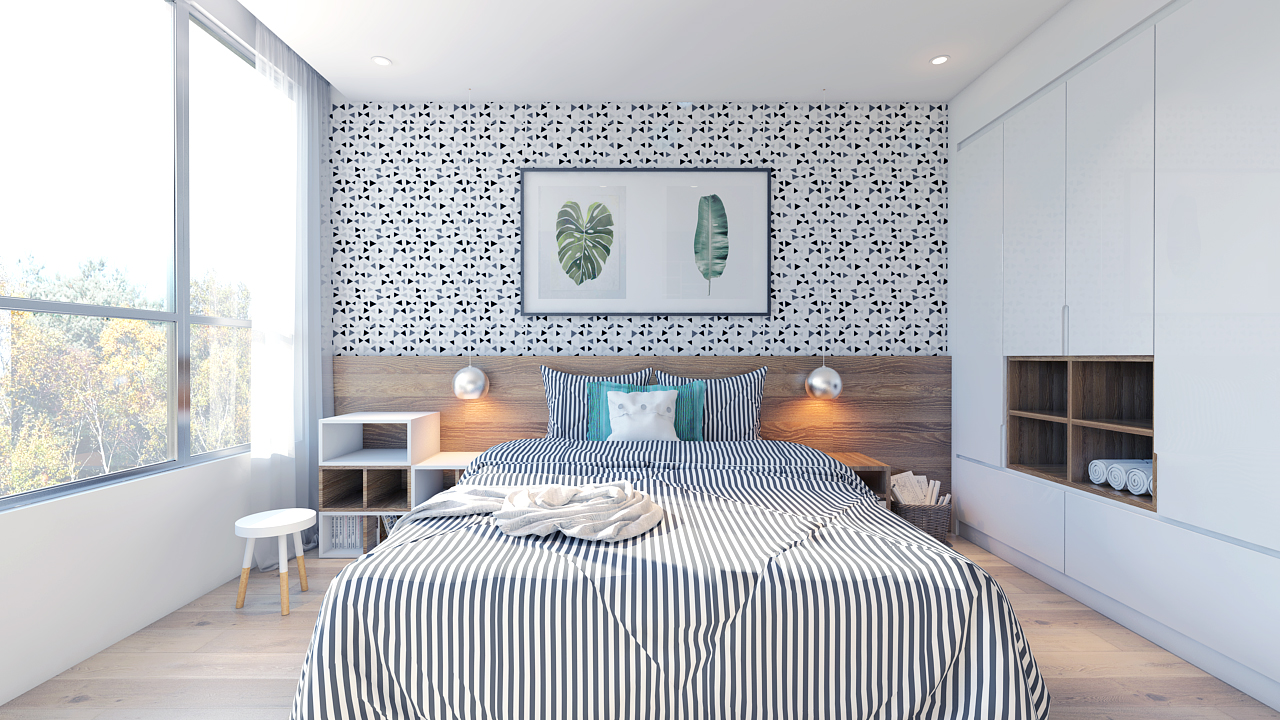 越南胡志明市公寓设计展现现代居住美学-18