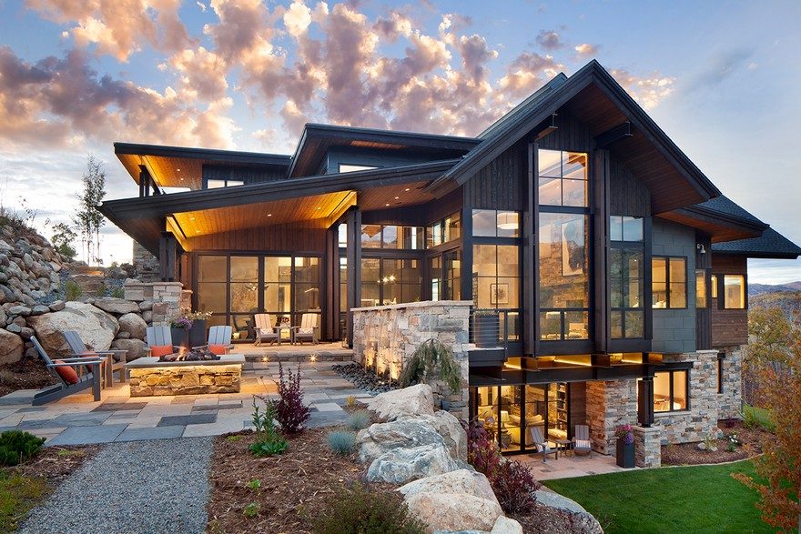 Boulder Ridge Mountain Retreat Featuring Contemporary Elegance-0