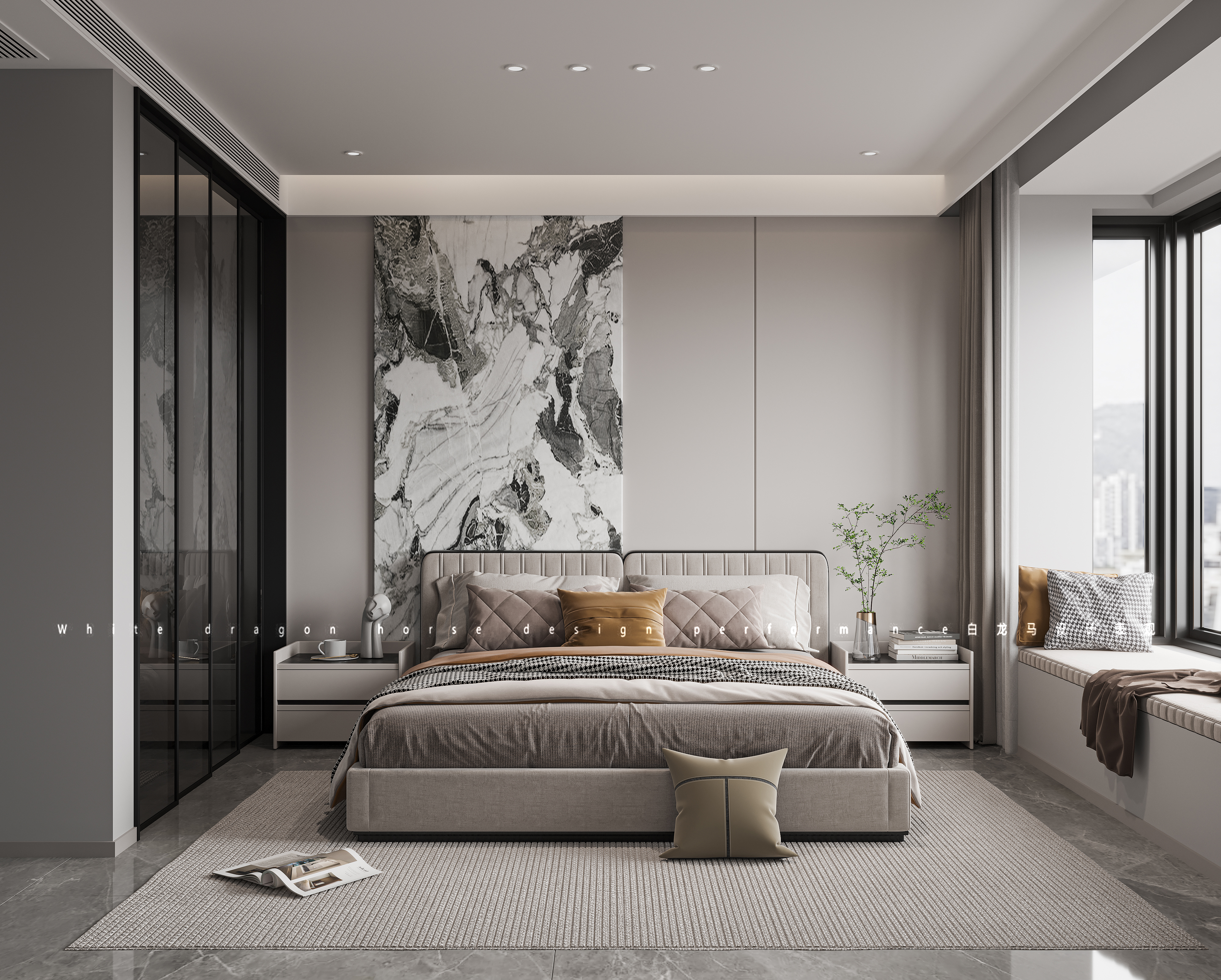 现代风格-白龙马效果图-7
