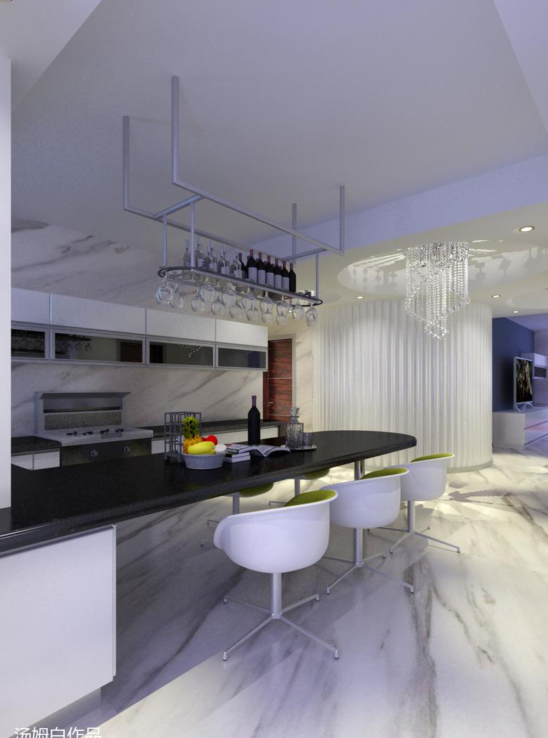 极简主义 140 平米 | 空间放大、预算降低的室内设计方案-10