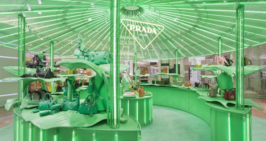 巴黎春天百货 Prada "Hyper Leaves" 特别项目-18