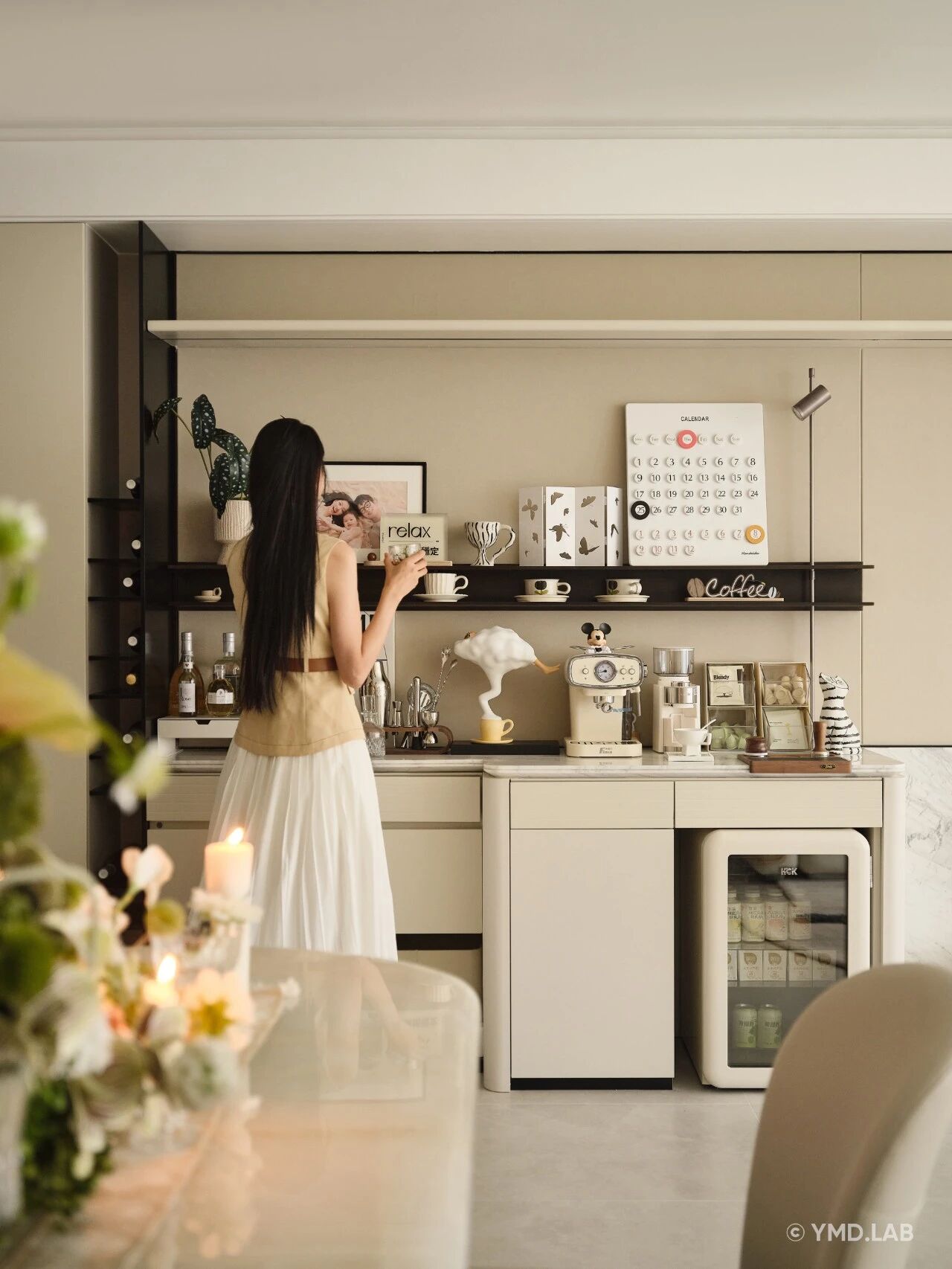 上海120m²奶油风亲子宅,凝固的温柔丨中国上海丨岳蒙设计-12