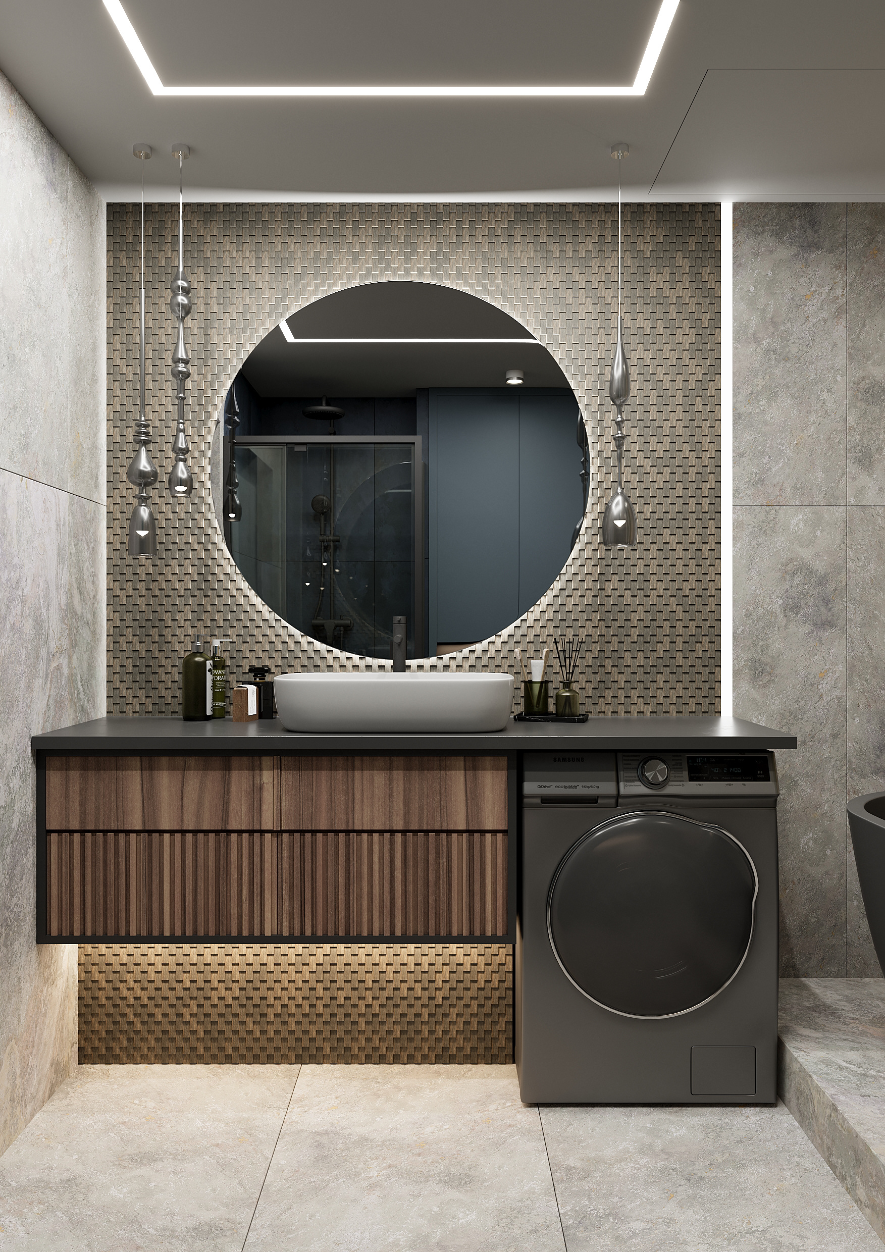 AuezovCity 小区两居室室内设计-58