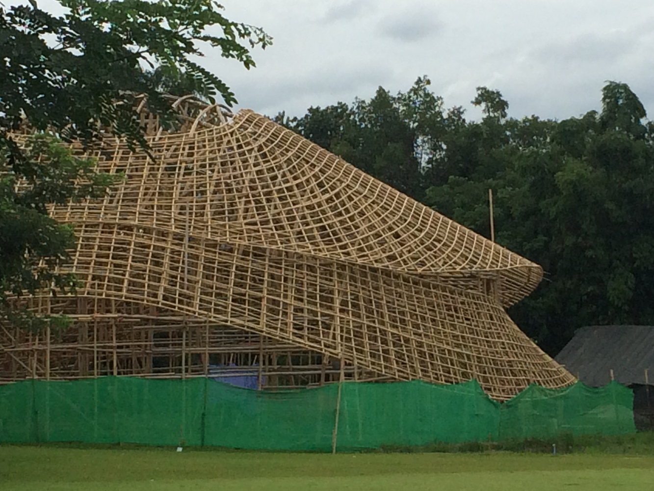 Bamboo Sports Hall for Panyaden International School  Chiangmai Life Construction-61