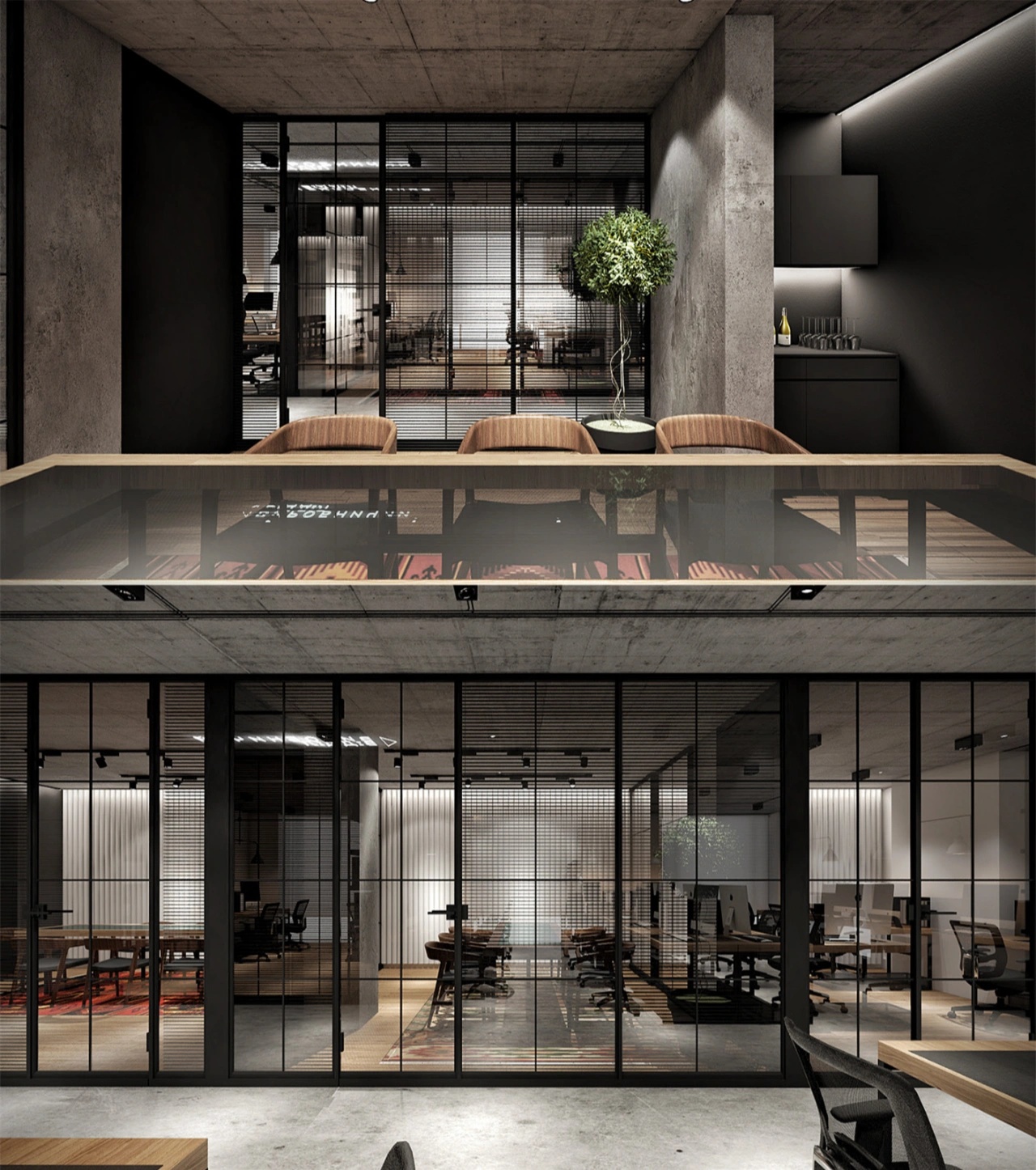 黑色空间里的趣味设计-20