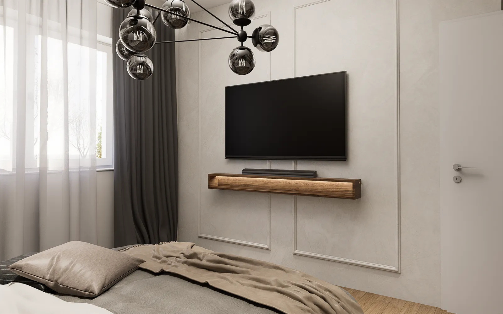 静谧奢华室内设计丨克罗地亚萨格勒布丨M1st Design-25