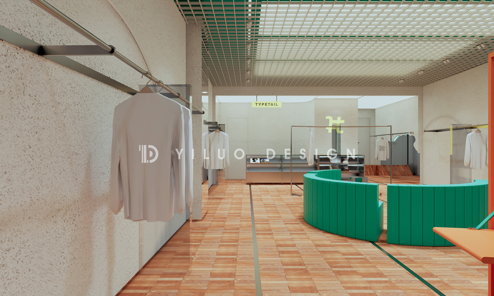 杭州 TYPETAIL 服装店铺空间设计丨中国杭州丨YILUO DESIGN STUDIO-20