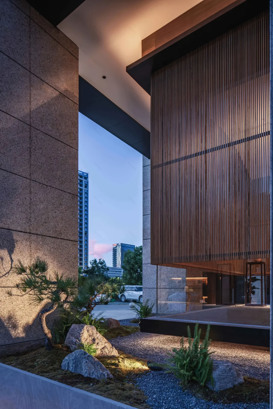 雨林古树茶茶室丨中国台州丨JWD 王韦航室内设计-47