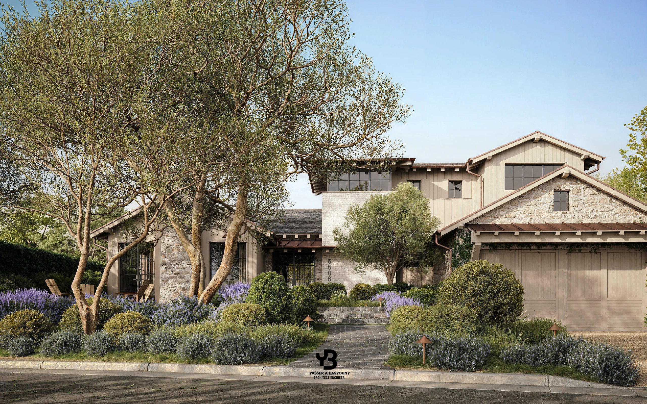 Modern Farmhouse villa-5