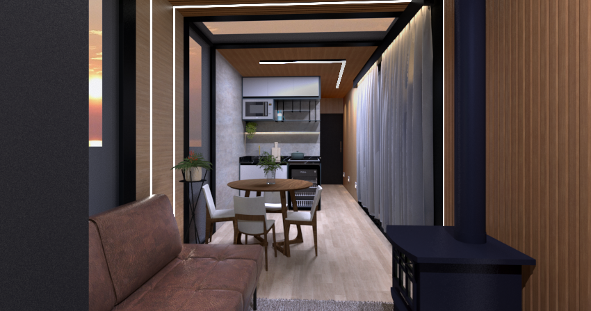 Casa Container Flutuante-2