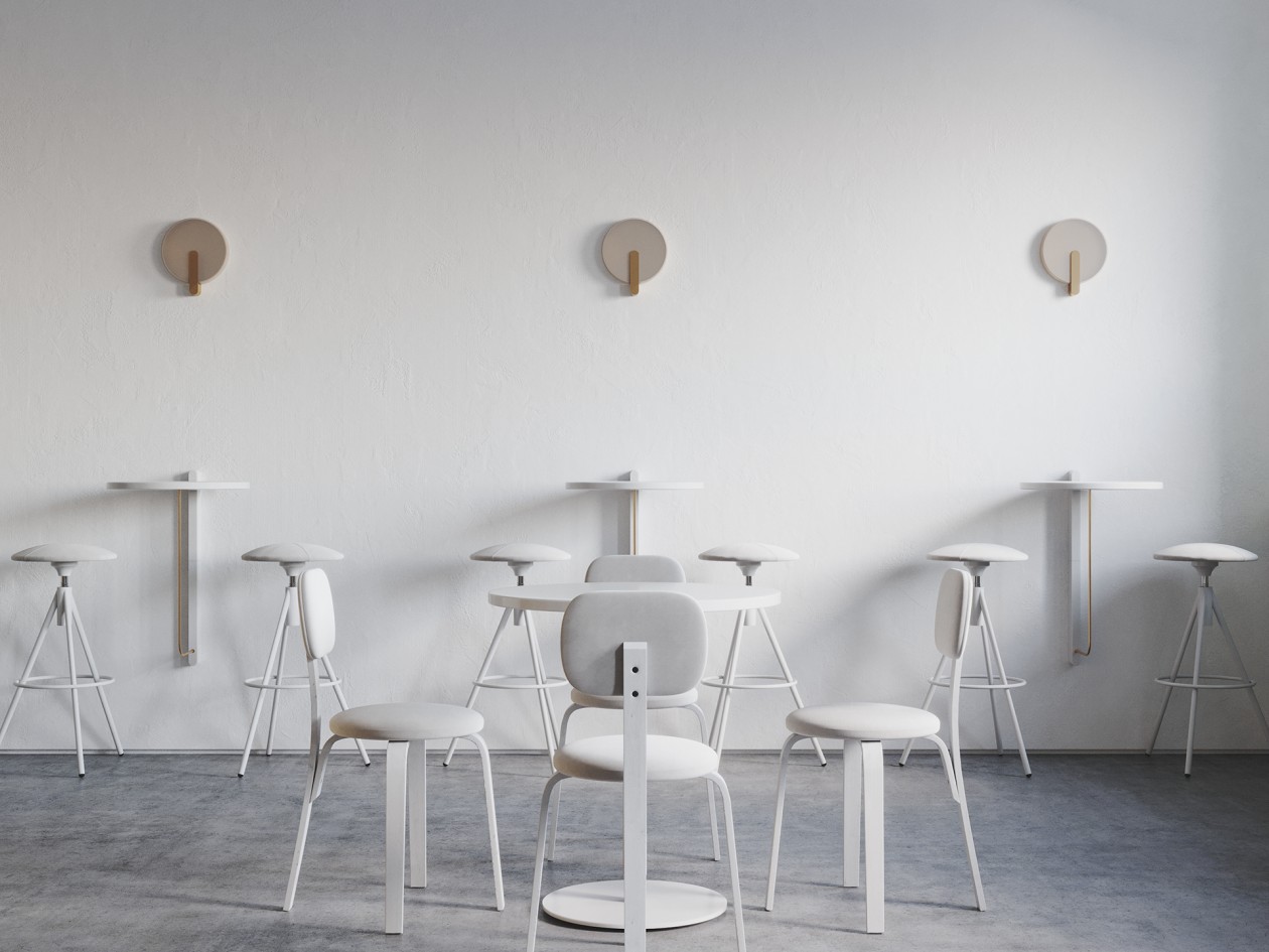 85㎡咖啡店设计 既清新又柔和-13