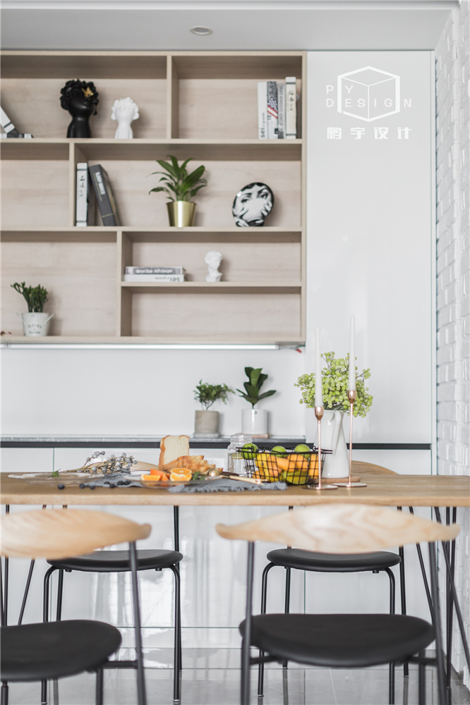 110㎡北欧风极致空间，黑白演绎生活艺术-18