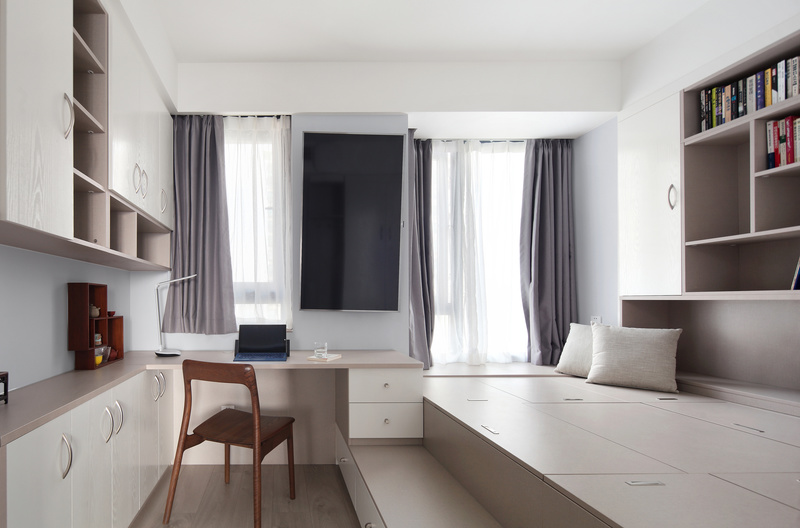 逸流公寓 · 简约风打造通透生活空间丨中国上海丨上海翎筑设计-13