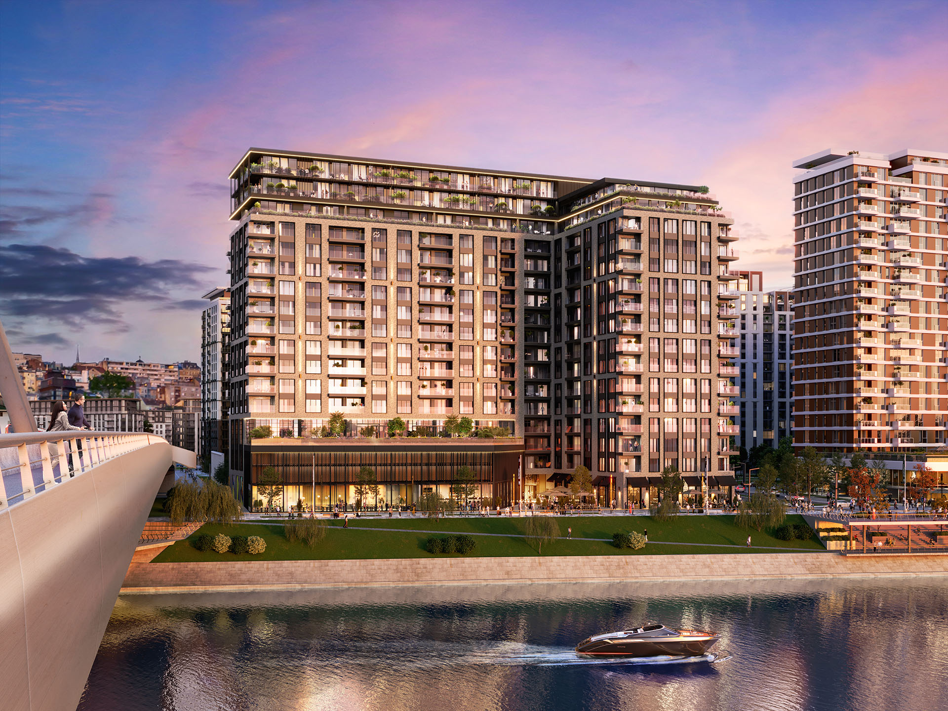 贝尔格莱德水上建筑项目-0