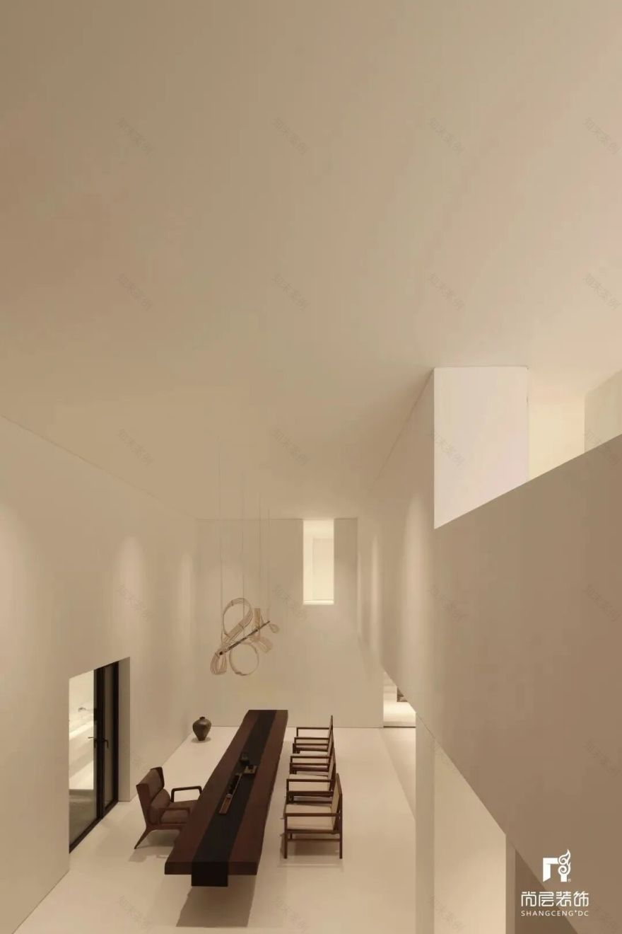 尚层实景作品|1000㎡光影雕琢的极简容器,在禅意留白中觉醒东方栖居智慧-34